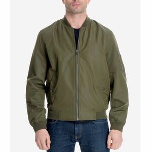 NWT michael kors Men's Olive Green Bomber Jacket medium